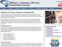 Tablet Screenshot of jjacksoncpa.com